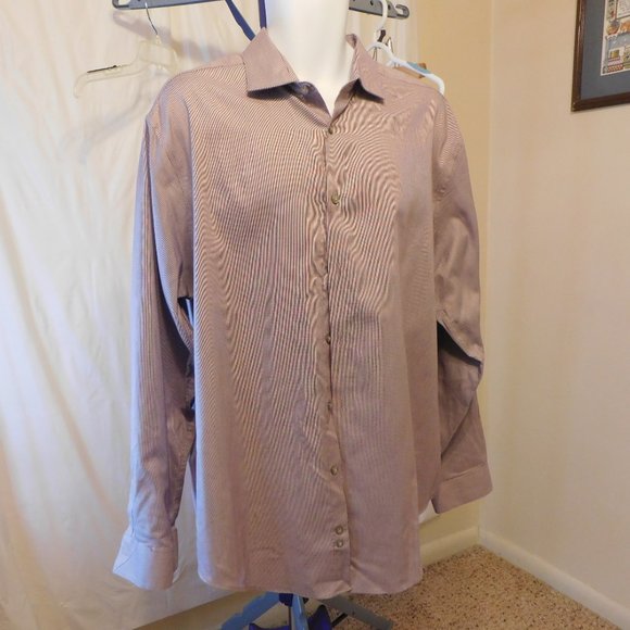 Calvin Klein Other - Calvin Klein Men's Dress Shirt Purple 18